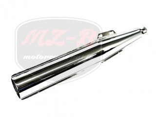 BABETTA UNIVERSAL MUFFLER CHROME BABETTA