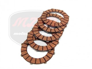 JAWA 350  6V CLUTCH DISC SET 6V /559-360-634/
