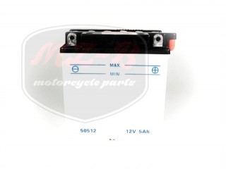 EGYÉB UNIVERSAL BATTERY 12V 5AH DRY 120X62X127