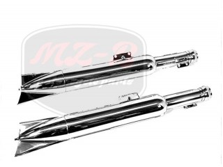 JAWA 353 MUFFLER PAIR "CETKA"