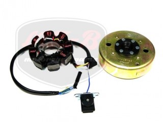 KÍNAI ROBOGÓ 4 STROKE STATOR PLATE+FLYWHEEL