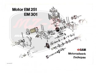 ETZ 250 ILLUSTRATION OF REPAIRS ETZ250