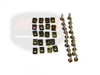 EGYÉB UNIVERSAL SCREW + NUT M5X15 /20 PC/