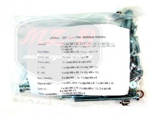 JAWA 354 SCREW SET /CYLINDER BLOCK/