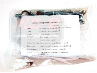 JAWA 250 SCREW SET /CYLINDER BLOCK/
