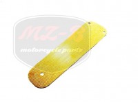 SIMSON SCHWALBE FOOT BOARD RUBBER, LEFT WHITE