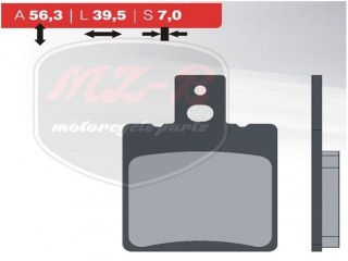 KTM UNIVERSAL BRAKE PAD IN SET