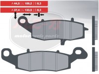 SUZUKI UNIVERSAL BRAKE PAD IN SET GSF,SV