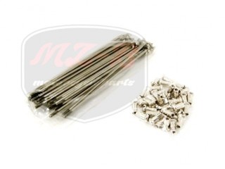 SIMSON UNIVERSAL SPOKE+NIPPLE 148MM SET