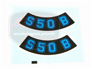 SIMSON 50 DECAL /BLUE/ PAIR