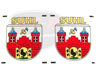 SIMSON SR2 DECAL F. FUEL TANK PAIR