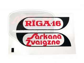 RIGA 16 DECAL F. FUEL TANK PAIR