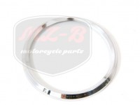 ETZ UNIVERSAL SPEEDOMETER GLASS+RIM KRÓM