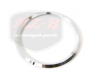 ETZ UNIVERSAL SPEEDOMETER GLASS+RIM KRÓM