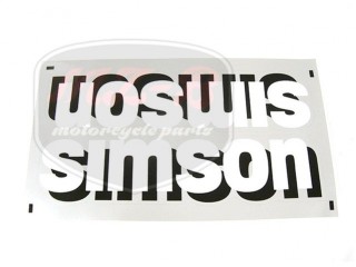 SIMSON UNIVERSAL DECAL PAIR