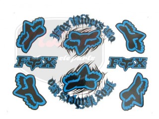 EGYÉB UNIVERSAL STICKER SET FOX /BLUE/