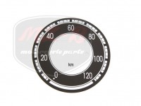 JAWA 353 SPEEDOMETER DIAL /120 KM/H/
