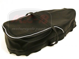 JAWA 350  6V SEAT COVER /WITH WHITE EDGE/
