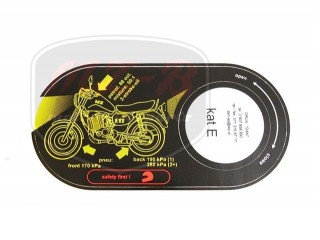 ETZ 251 DECAL F. FUEL TANK