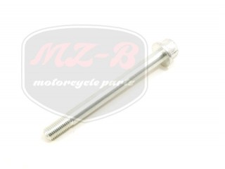 SIMSON SCHWALBE WHEEL SPINDLE, FRONT