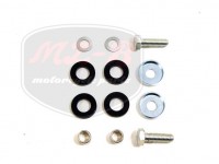 SIMSON SCHWALBE SCREW SET REAR FOOT REST