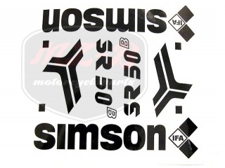 SIMSON ROLLER DECAL SET