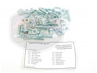 JAWA 350 12V SCREW SET /CYLINDER BLOCK/