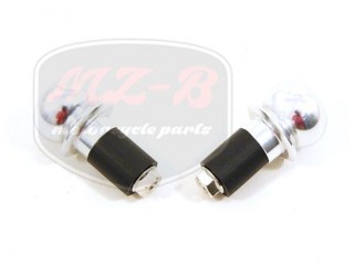 EGYÉB ROBOGÓ PLUG FOR HANDLEBAR END SILVER