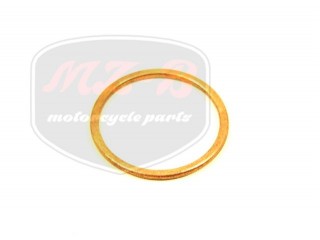 ETZ 150 GASKET FOR EXHAUST /COPPER/