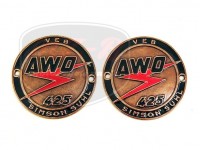 SIMSON 250 EMBLEM F. FUEL TANK PAIR /TURIST/