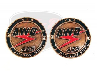 SIMSON 250 EMBLEM F. FUEL TANK PAIR /TURIST/