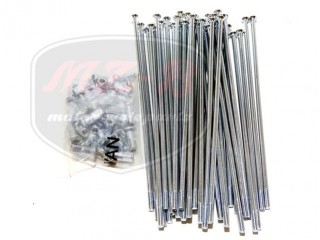 PANNONIA T5/P10 SPOKE+NIPPLE 19" SET