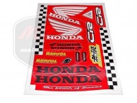 HONDA UNIVERSAL DECAL SET HONDA BIG