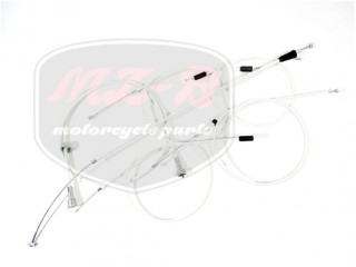MZ/ES 150 CABLE SET. /WHITE/