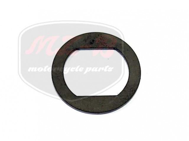 MZ/ES 250/2 SHIM PLATE F. DAMPING RUBBER HOUSE