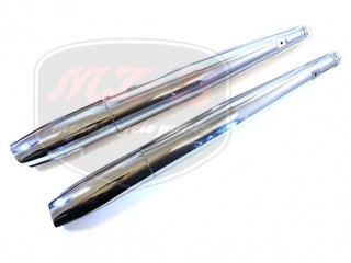 JAWA 350 CETKA MUFFLER CHROME PAIR