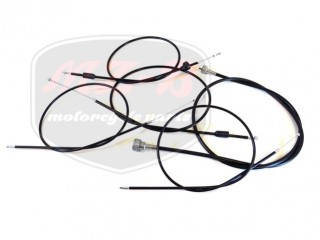 MZ/TS 250 CABLE SET. HIGH HANDLEBAR
