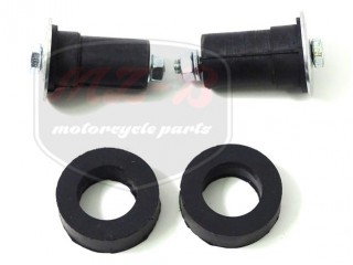 JAWA 350 12V RUBBER SUPPORT FOR FUEL TANK FRONT SET