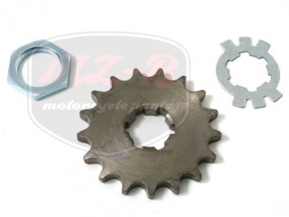 JAWA 350 UNIVERZÁLIS CHAIN SPROCKET FRONT SET Z17