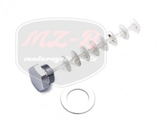 JAWA 350  6V COVER NUT