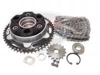 ETZ 150 CHAIN SPROCKET SET