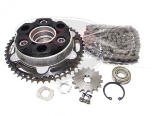 ETZ 150 CHAIN SPROCKET SET