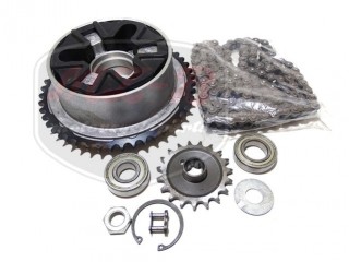 ETZ 250 CHAIN SPROCKET SET