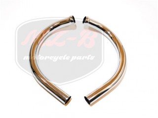 JAWA 350 12V EXHAUST PIPE PAIR /FOR 94,5 CM SILENCER/ LOWER