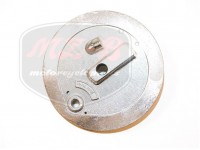 JAWA 350 12V BRAKE ANCHOR PLATE REAR /W. CABLE/