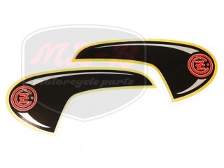 CZ 477 /175/ DECAL F. FUEL TANK PAIR