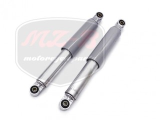 SIMSON SCHWALBE SHOCK ABSORBER REAR PAIR GRAY