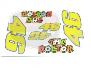 EGYÉB UNIVERSAL DECAL SET THE DOCTOR