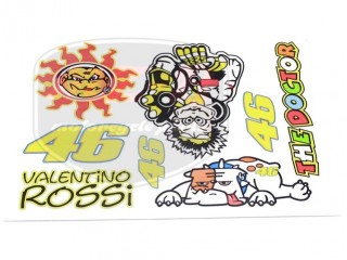 EGYÉB UNIVERSAL DECAL SET VALENTINO ROSSI