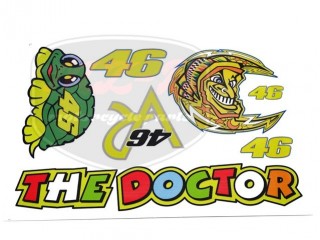EGYÉB UNIVERSAL DECAL SET THE DOCTOR